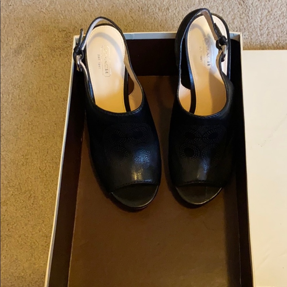Coach Wedge Heels